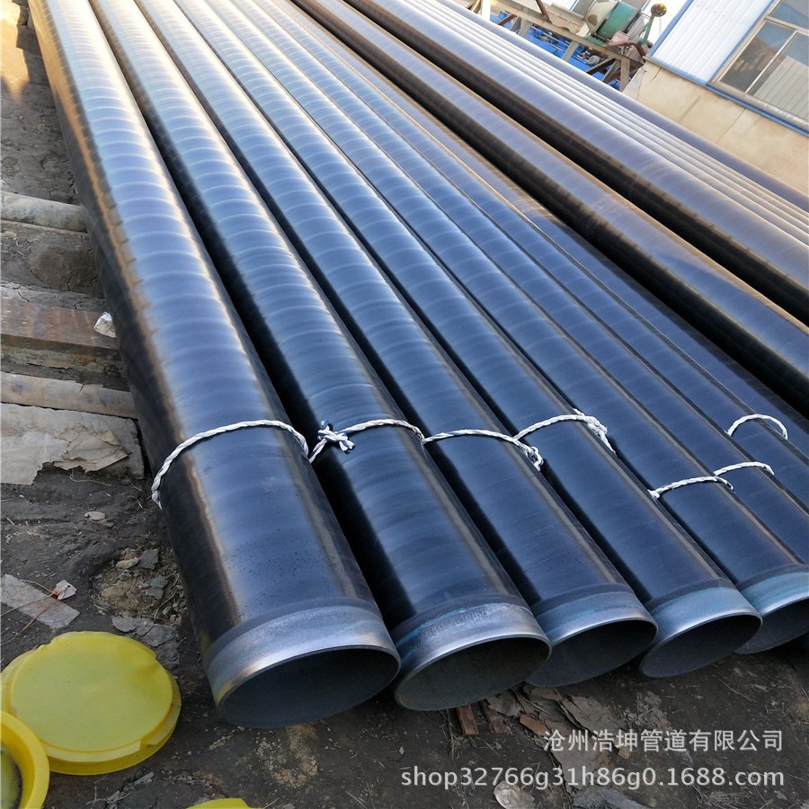 3PE加强级螺旋管 腐螺旋管厂家 天然气管道输送用国标螺旋钢管