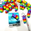 8 cm long -pointed horn color key model is not packaged