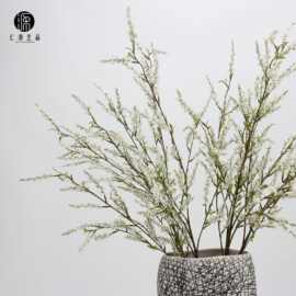 工厂直销 仿真雪柳枝新娘花 婚庆家居花艺插花配材盆景自然仿真花