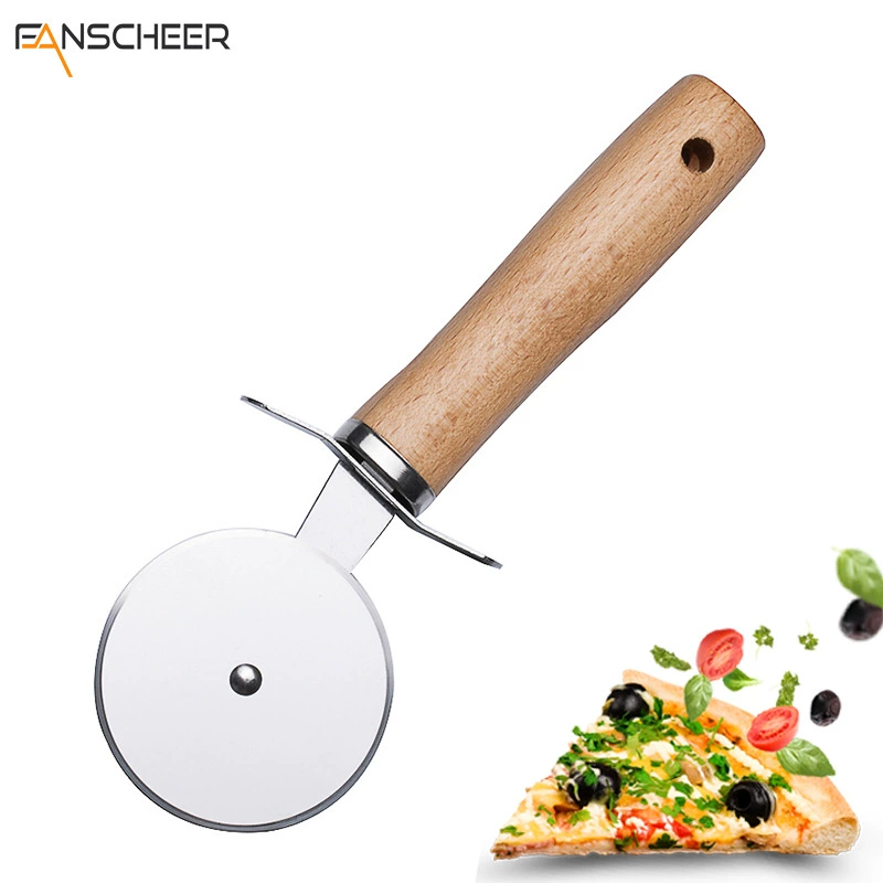 Производители спотовая пицца роликовые ножи для пиццы 410 пицца печенье выпечка оборудование деревянная ручка для пиццы ролик