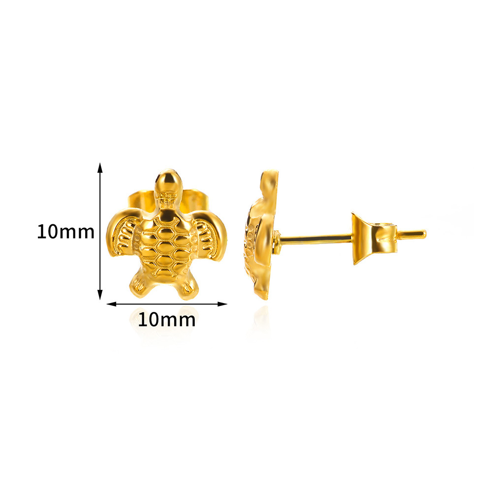 5g Weight 0.03µm-0.05µm Gold Plating Thickness PVD Coated Gold Plating Process 304 Stainless Steel Ear Needle Material 18K Real Gold Plated Plating Material Pearl Inlay Material Ear Studs Classification 18K Gold Plating Color 1 Pair Quantity Daily Occasion 304 Stainless Steel Material Tortoise, Hippocampus, Shell Pattern Women's Gender Simple Style Style Waterproof Non Tarnish, Inlay Craft PVD Coated Real Gold Plated 18K Gold Tortoise Hippocampus Shell 304 Stainless Steel Simple Style Waterproof Non Tarnish Ear Studs 11