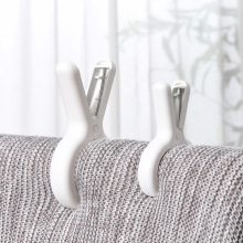 3个装晒被单晾衣夹家用棉被夹晾晒夹塑料夹固定大号防风被单夹子