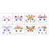 Children's animal face sticker C