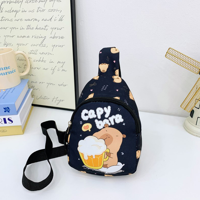 Bolsos para niños lindos bolsos de pecho para niñas al aire libre versátiles bolsos de cambio para niños bolsos de caricatura para chicas
