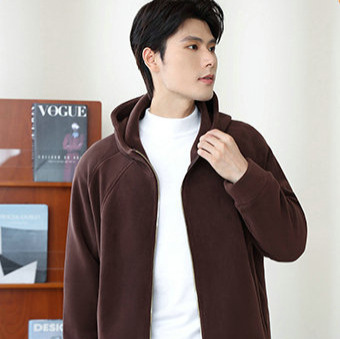 Autumn/Winter Unisex Loose-fitting Hooded Fleece Sweatshirt for Women and Men