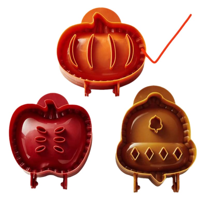 クリスマスミニアップルパイ手掴みクッキーパイヨーロッパ風ハロウィーン手作り餃子皮果物タルト金型|undefined