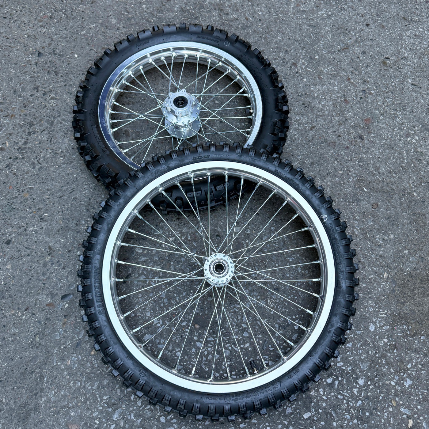 Suitable for Talaria Stingler 8.0 modified front 19-inch and rear 16-inch off-road tire wheel set