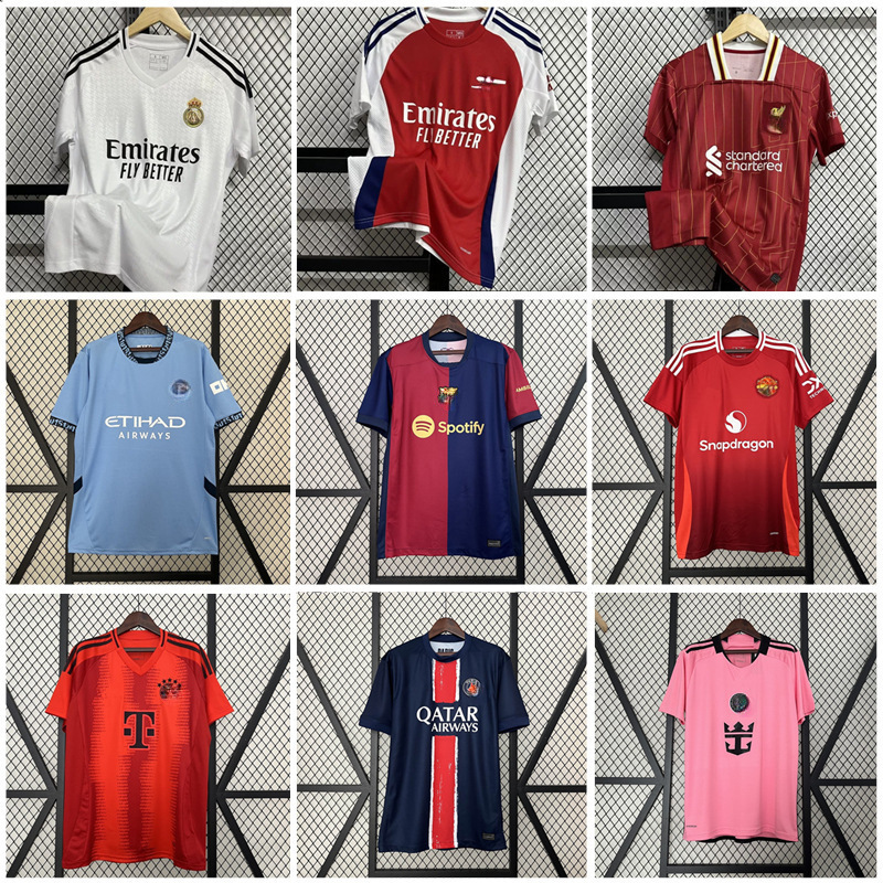 2425 Season Thai Version Football Uniforms, Club, German and French National Team Uniforms, Barcelona X, Berin,Hamappe Jerseys 2425 Season Thai Version Football Uniforms, Club, German and French National Team Uniforms, Barcelona X, Berin,Hamappe Jerseys