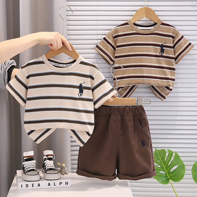 Chinese Boys Summer Clothing Set