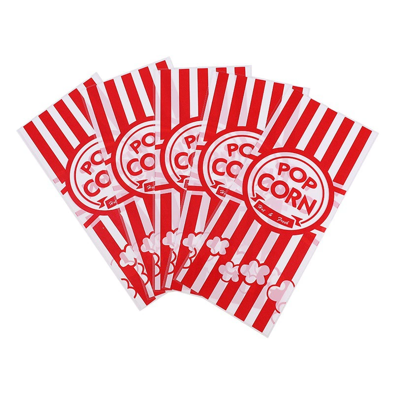 Цветная печать opp плоский карман конфеты попкорн Печенье Хлеб Тост сумка Повседневная выпечка пищевой упаковки сумка