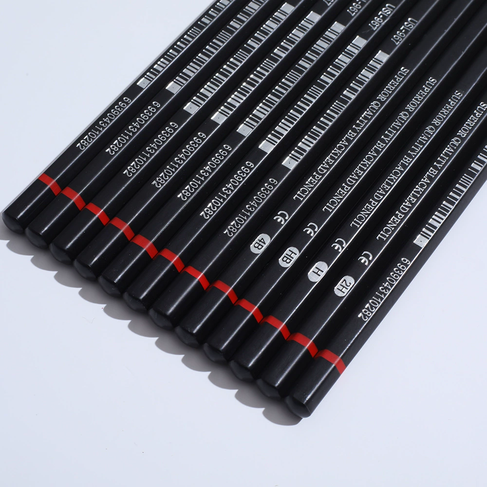 Набор карандашей Sketch Pencil Set, жестяная коробка из железа, 12 штепселей 2H–8B, портативный набор юного художника