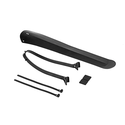 Sukou Fender Road Bicycle Electric vehicle fender - rear-gear-black-carbon-fiber-pattern