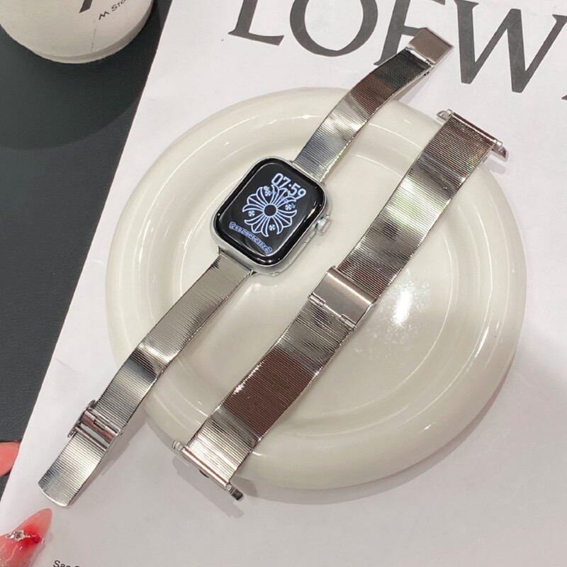 Bamboo stainless steel strap for Apple Watch iwatch10 Generation 987654Ultra/SE Bamboo stainless steel strap for Apple Watch iwatch10 Generation 987654Ultra/SE