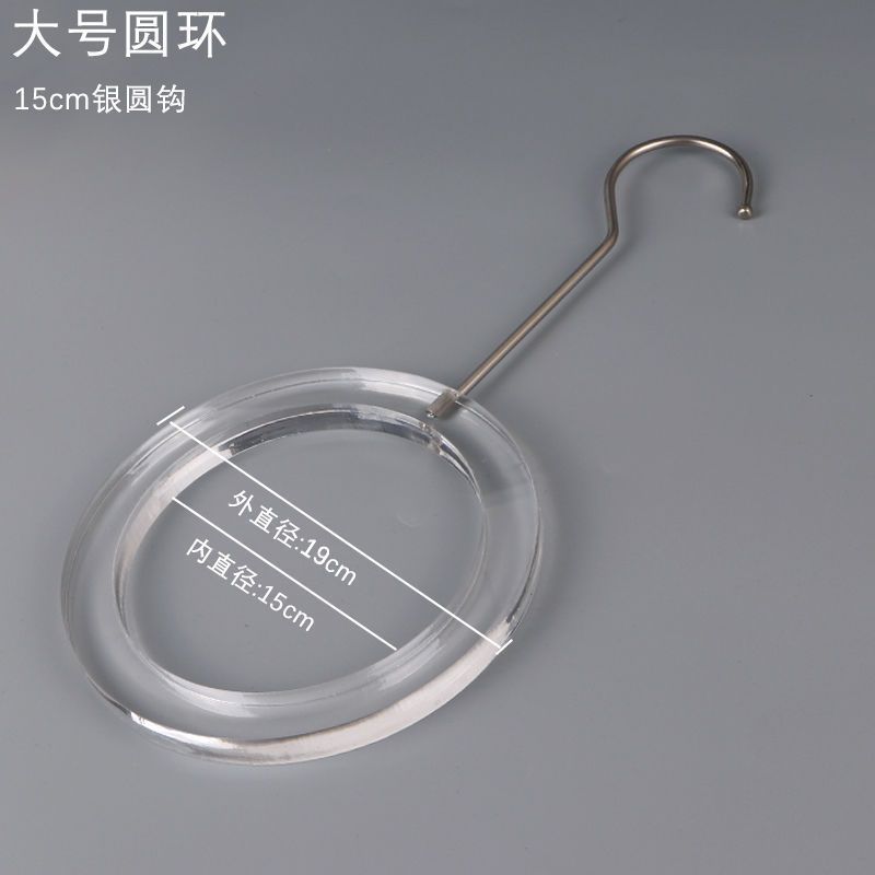 亚克力多功能s挂衣钩透明服装店S勾水晶透明挂衣钩衣架搭配夹代发|undefined