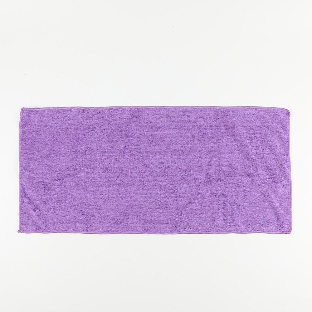 Suministro directo de fábrica de poliéster, borde de bloqueo de brocado, limpieza, limpieza, toallas, toallitas de limpieza gruesas y duraderas, absorbentes de agua, multifunción, limpieza