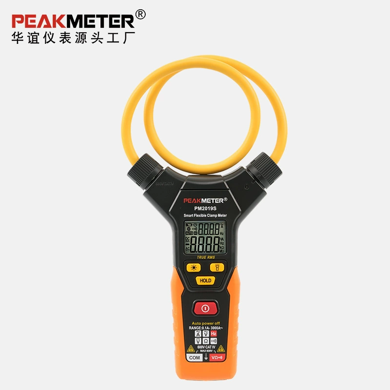 PEAKMETER Huayi PM2019S гибкий зажим ампер 3000A зажим мультиметр