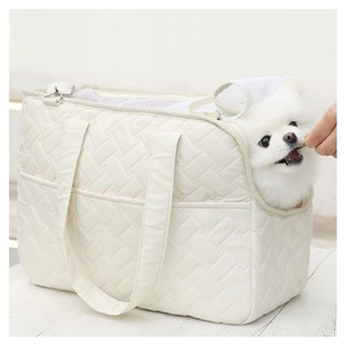 Ready-Made Pet Handbag, Portable Cat Bag, Fashionable One-Shoulder Dog Cross-Body Bag, Outdoor Cat Bag, Portable Open-Head Bag