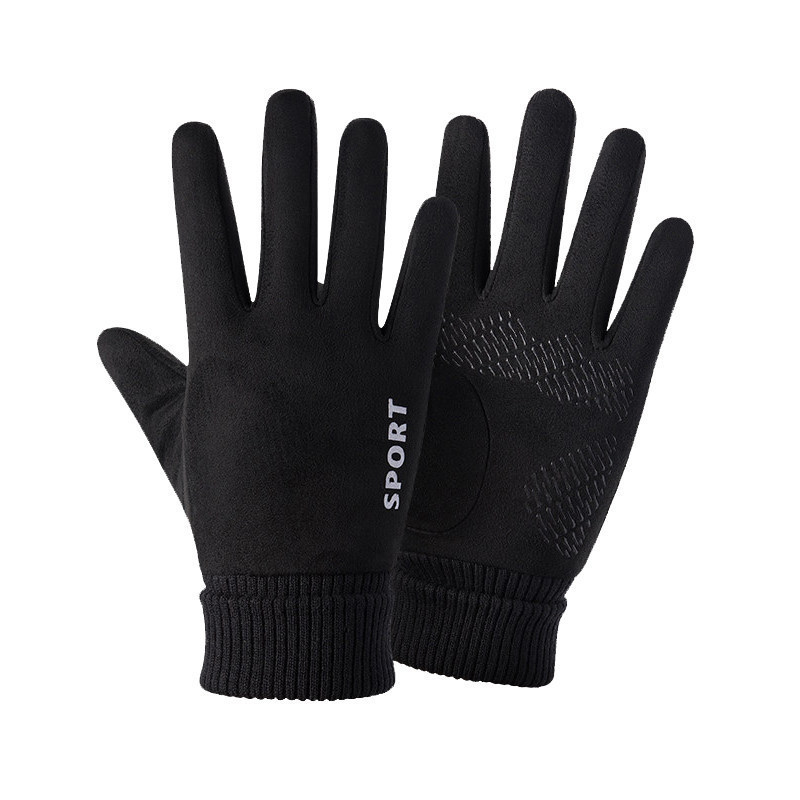 Thermal Touchscreen Gloves For Men & Women - Windproof, Anti-Slip, Fleece Lined Winter Gloves For Driving, Cycling & Outdoor Activities_voghion.com