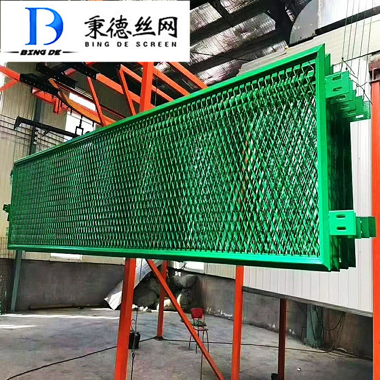 高速公路防眩网热镀锌工程塑塑钢板网护栏防眩晕隔离围网拦网防护