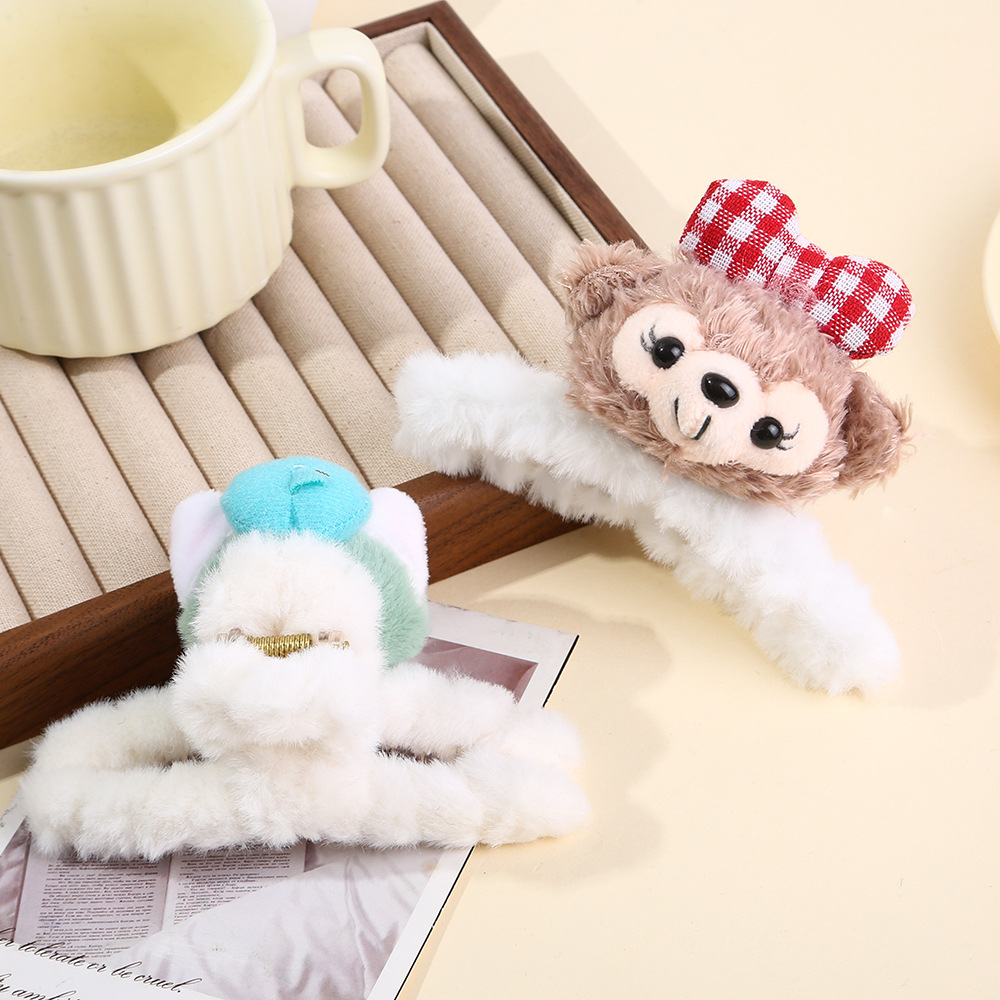 Otoño y invierno StarDaiLu cabello bandas de cabello orejas bandas de cabello dulce niña adorable conejo lavado de cara prensado joyas para el cabello