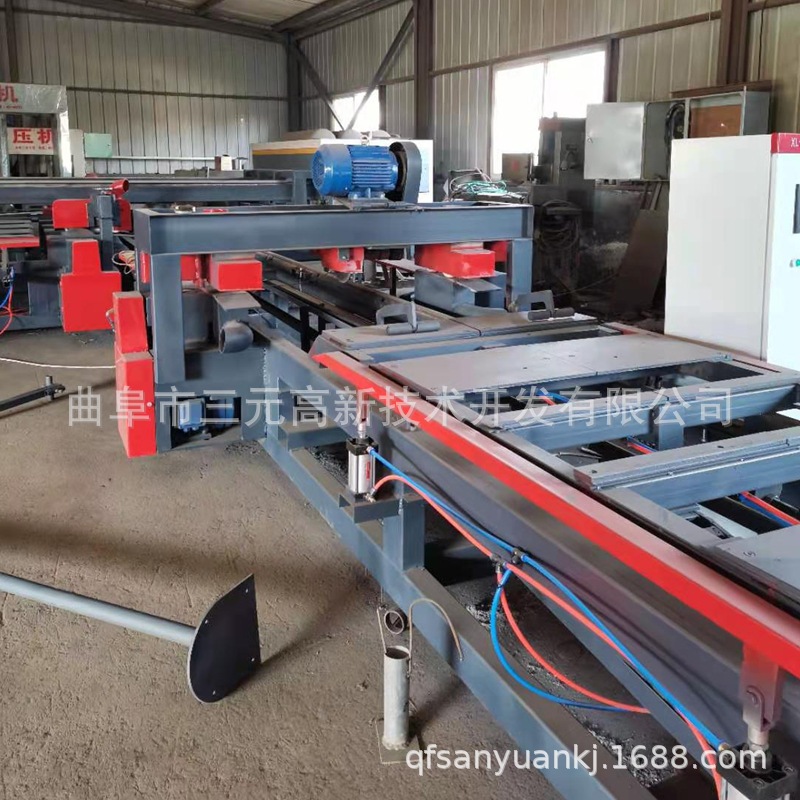 全自动水泥发泡保温板全套设备 数控导轨板材四边切割锯 可定制