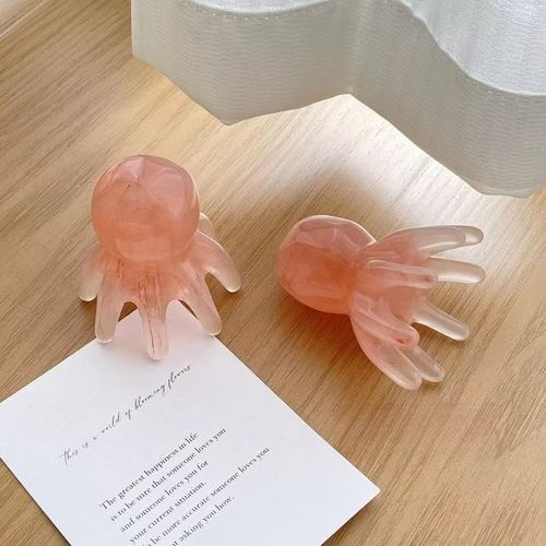 Octopus Massage Comb Scalp Massager Head Meridian Acupoint Octopus Head Therapeutic Comb