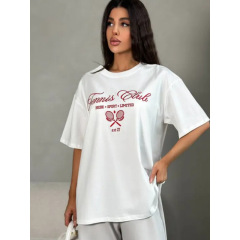 アメリカファッションのユニークな大衆プリント夏の新型100% 純綿半袖tシャツ港味百合カジュアル上着