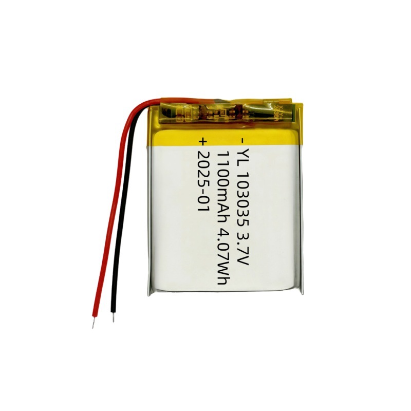 103035/1100mAh 배터리(보호 보드 콘센트 포함)