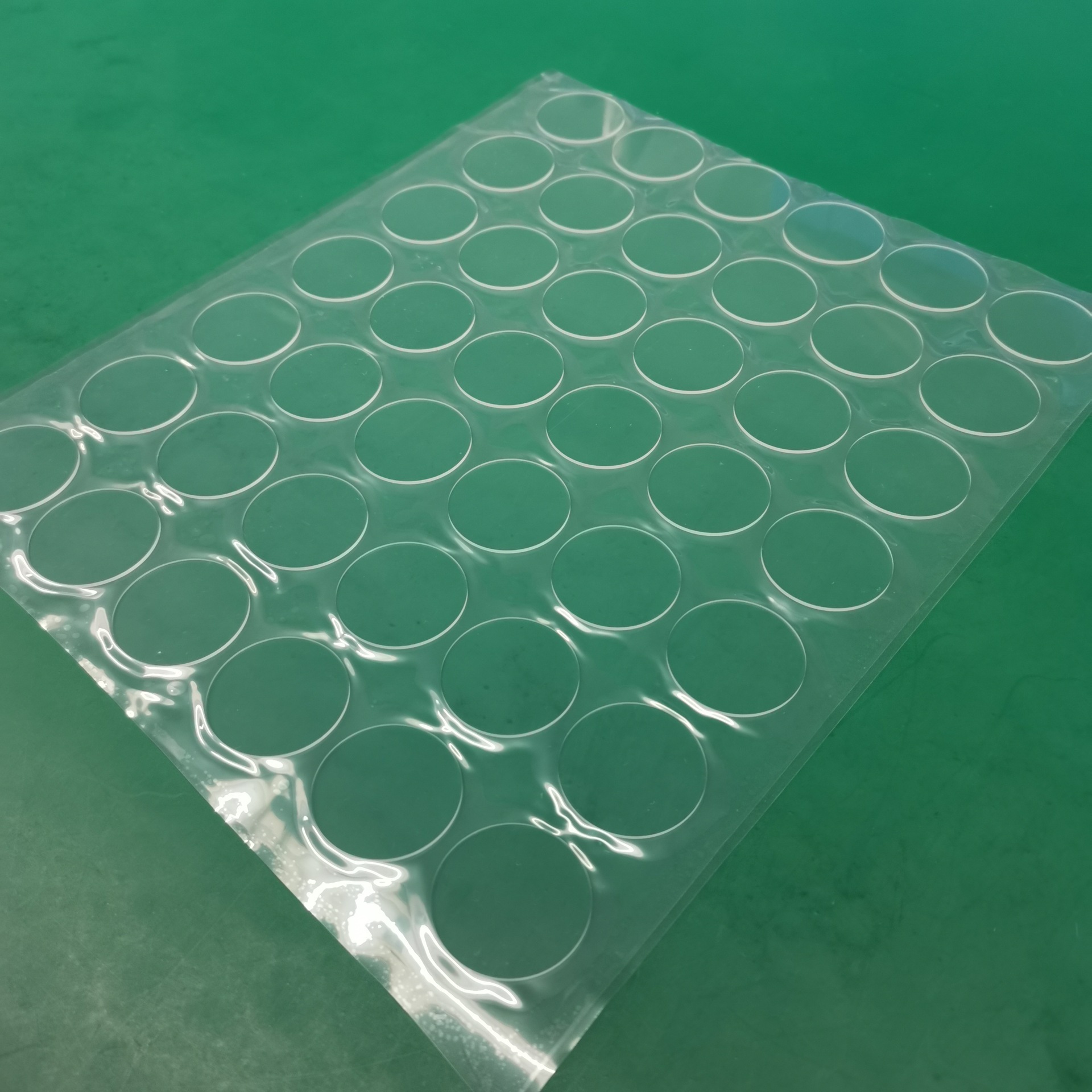 亚克力透明片 空白亚克力圆板 透明亚克力圆片加硬PC圆片