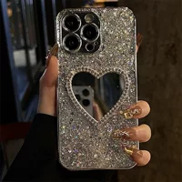 Чехол совместимый с Apple и Honor, зеркальный чехол Pro для телефонов 16, 16 Pro Max, X50, 60