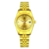 Women's all -gold steel belt