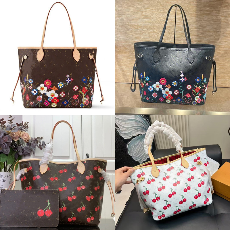 2025 New Sakura Series Mother-In-Law Bag Large Capacity Women's Versatile Large Capacity Shopping Bag Tote Bag Commuting Bag