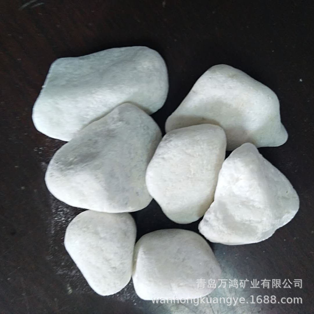 山东鹅卵石厂家 5-8公分水洗圆粒鹅卵石 园林造景多肉铺面卵石