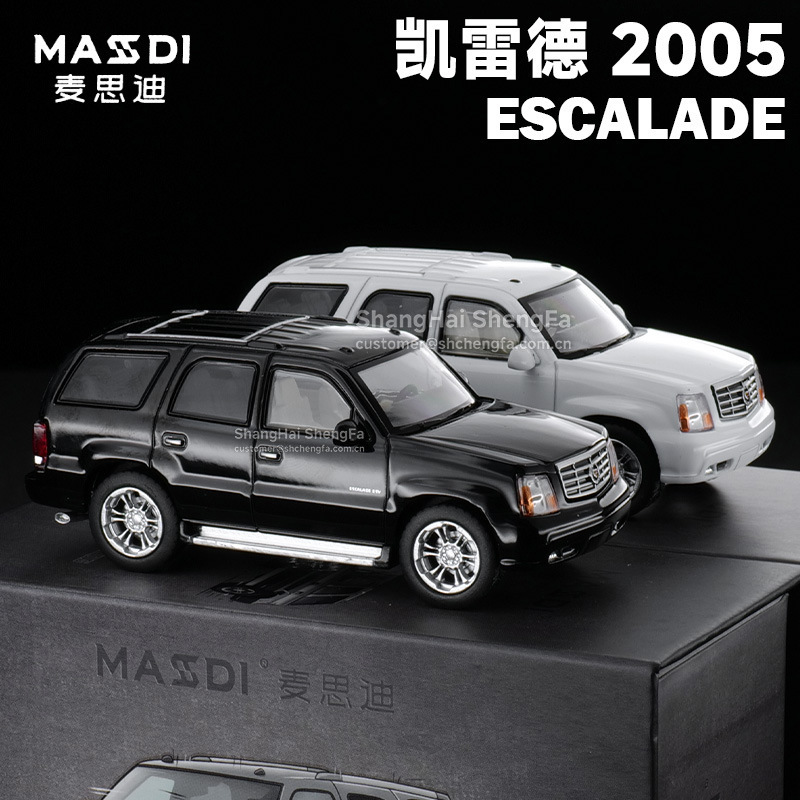 Maxidi 1:64 2005 Cadillac Escalade Alloy Car Model Artificial Static Car Model