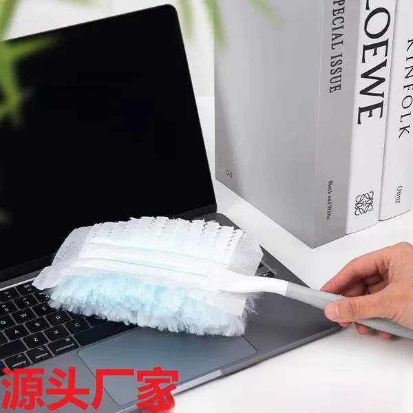 Wholesale dust brush household car dust brush feather duster cleaning artifact disposable electrostatic dust duster