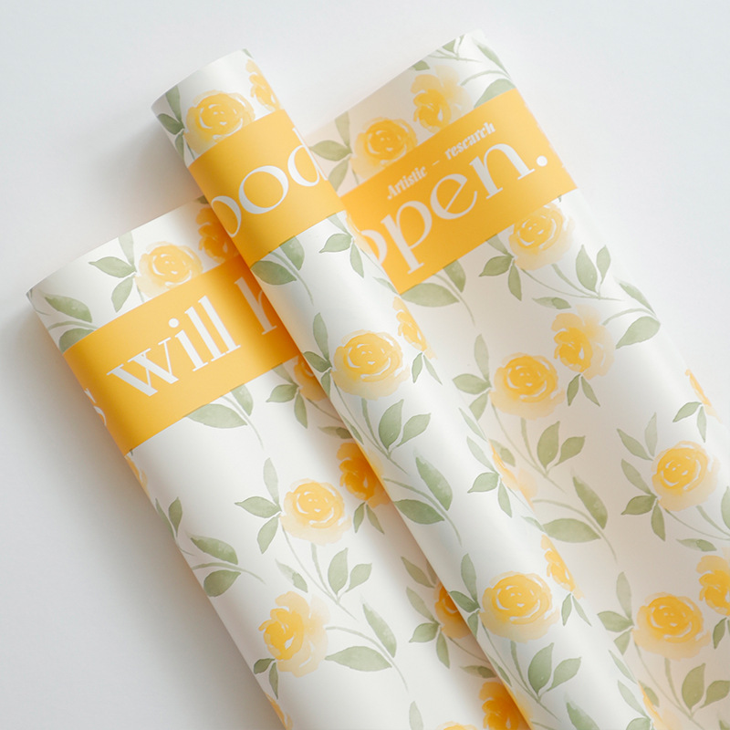 Huaxi Rose Garden flor de embalaje de papel de comercio exterior transfronterizo ramo de flores regalo diy florista flor de paquete de flores image 8