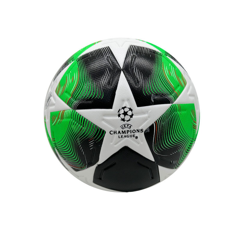 工場卸売り英超欧冠五芒星ワールドカップサッカー青少年訓練耐摩耗PU貼り皮熱接着|undefined