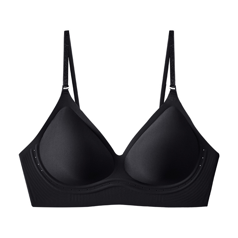 Otoño y invierno nuevos productos colgar cuello hermosa ropa interior de espalda de mujeres pechos pequeños se reúnen invisibles de espalda abierta en un bra 2026 nuevo modelo explosivo