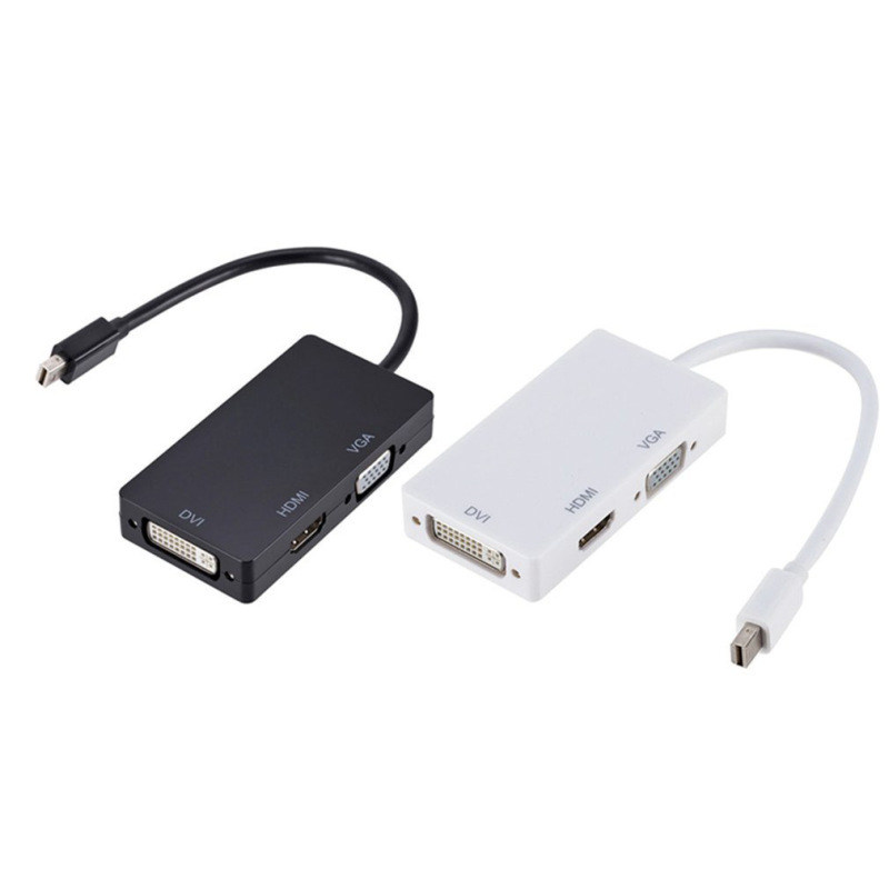 Mini Dp to Hdmi/Vga/Dvi Three-In-One High-Definition Video External Converter Suitable for Notebook Mini Dp to Hdmi/Vga/Dvi Three-In-One High-Definition Video External Converter Suitable for Notebook
