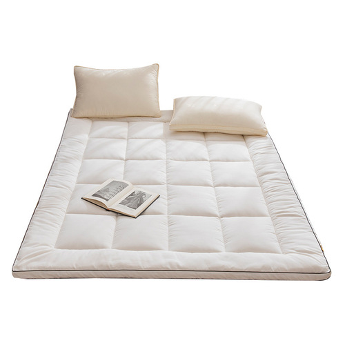 Hotel-exclusive mattress topper, household cushion, single bed mat, 1.5m summer quilt, base layer, extra-thick padding