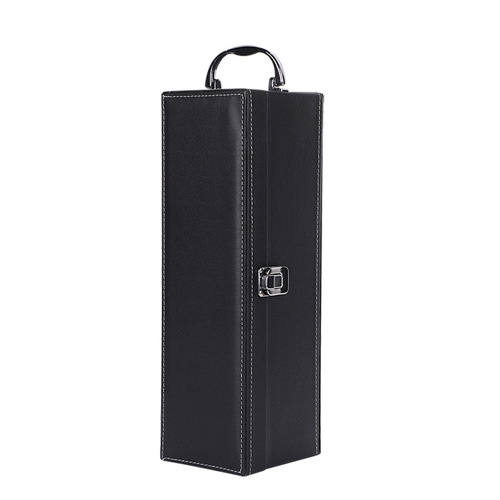 Direct Supply Red Wine Gift Box Manufacturer Single Bottle Wine Packaging Box, Various Colors, Logo Printing Available