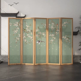 屏风、隔断类;卷帘;博古架