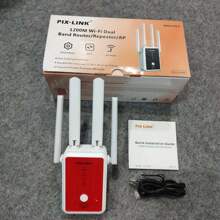 wifi增强扩展放大器PIX-LINK 802.11 AC1200M 迷你双频无线路由器