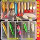 Fishing Lures Kit Mixed Including Minnow Popper Crank Baits with Hooks for Saltwater Freshwater Trout Bass Salmon Fishing