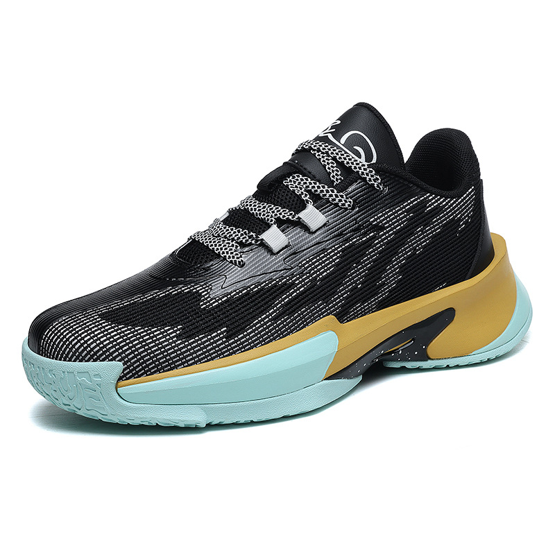 Nuevos zapatos de baloncesto transfronterizos Reeves zapatos deportivos juveniles y estudiantes zapatos de carreras antideslizantes y resistentes al desgaste para hombres