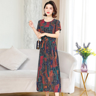 2023���ĳ���ȹ��ɫ����ӡ����������ͨ�����L����ȹŮ�bһ�����l