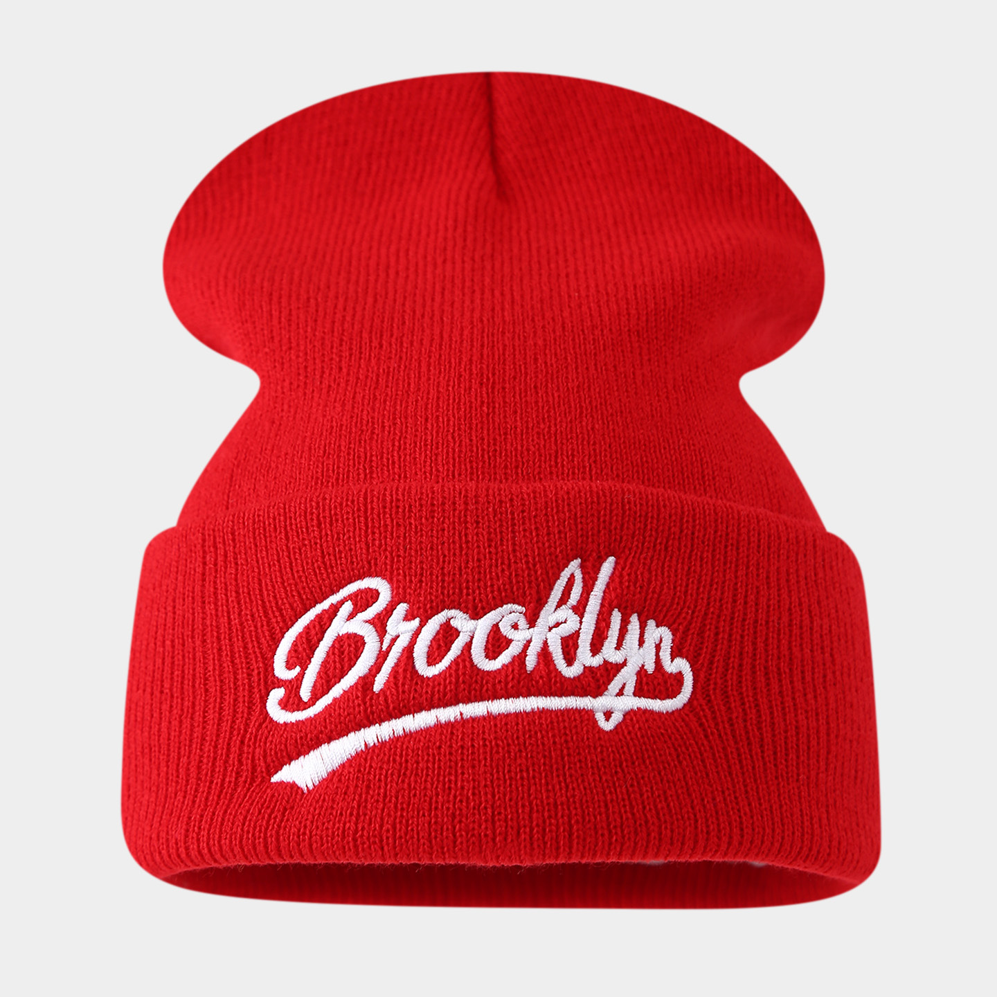 Europa y Estados Unidos transfronterizos sombreros de punto Brooklyn otoño y invierno deportes al aire libre para hombres y mujeres ociosos sombreros de lana cálidos sombreros de moda image 10
