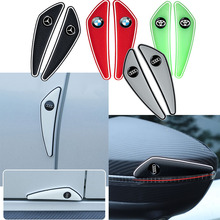 工厂直销车门角防撞贴车身防护条防刮后视镜防撞条夜光防护角贴