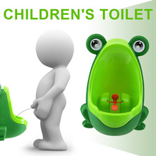 Wall-Mounted Frog Shape Baby Boys Standing Potty Cartoon跨境