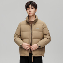跨境冬季新款羽绒服男士·韩版潮流休闲加厚防寒外套青年保暖上衣